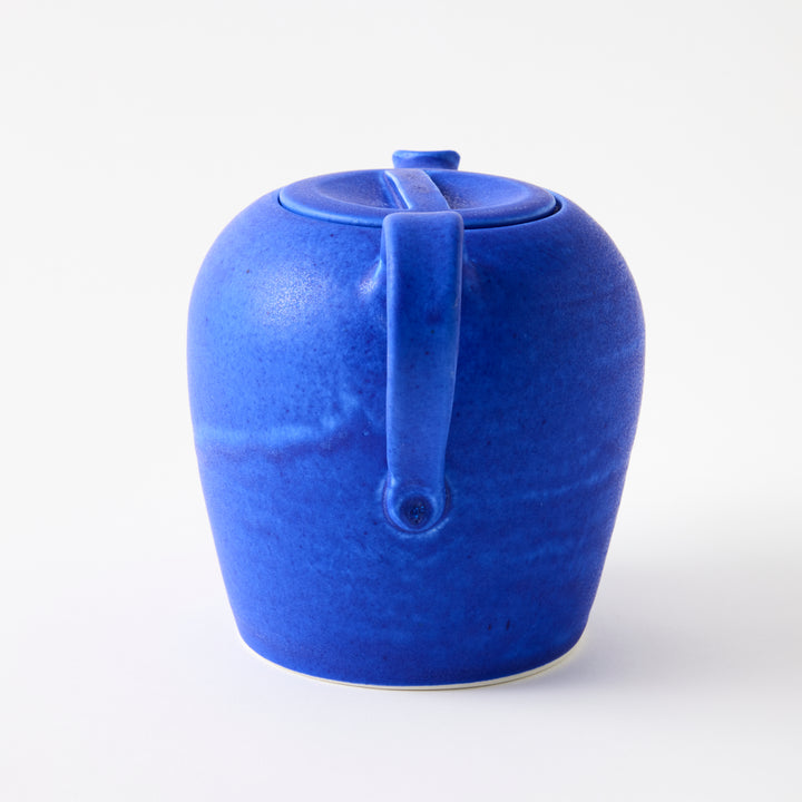 Handmade Tea Pot in Denim