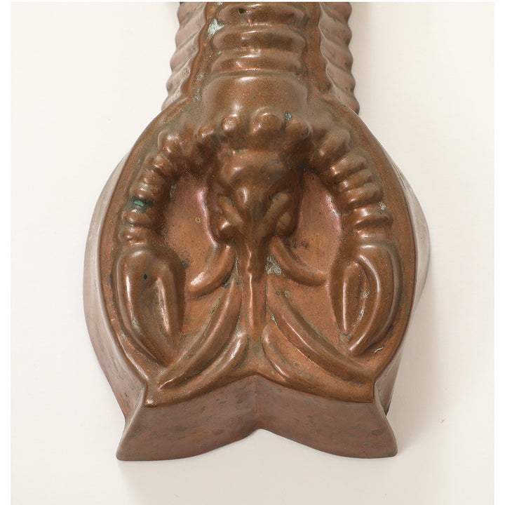 Pair of Vintage Copper Lobster Molds