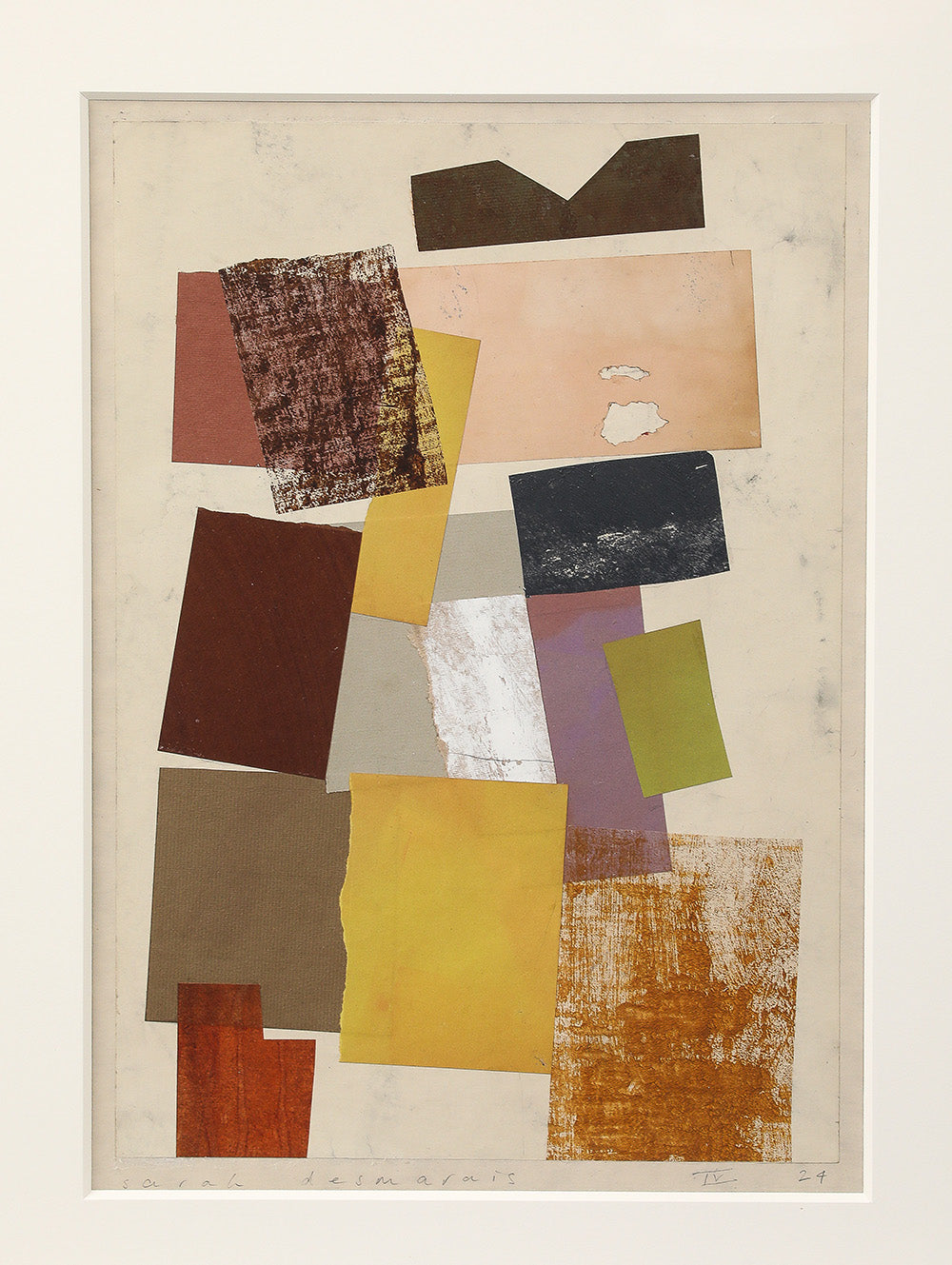 Sarah Desmarais, Cubist Head 2, 2024