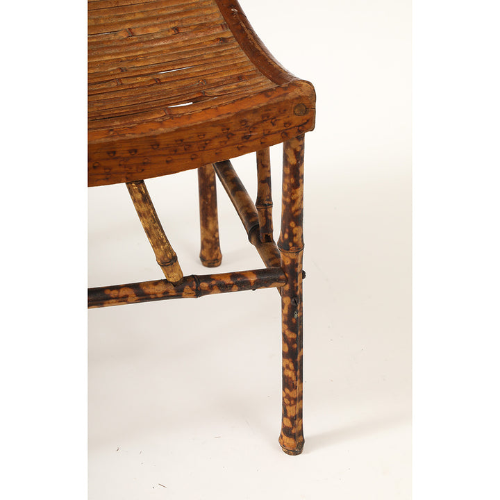 Vintage Thebes Bamboo Stool