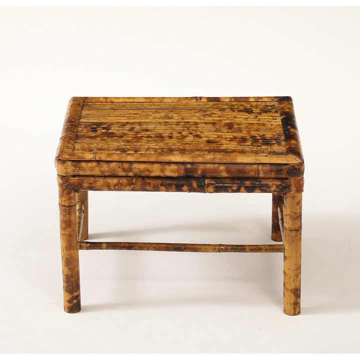 Vintage Tortoise Bamboo Plant Stand
