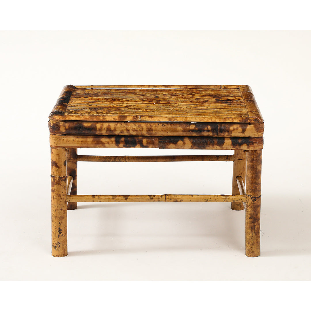 Vintage Tortoise Bamboo Plant Stand