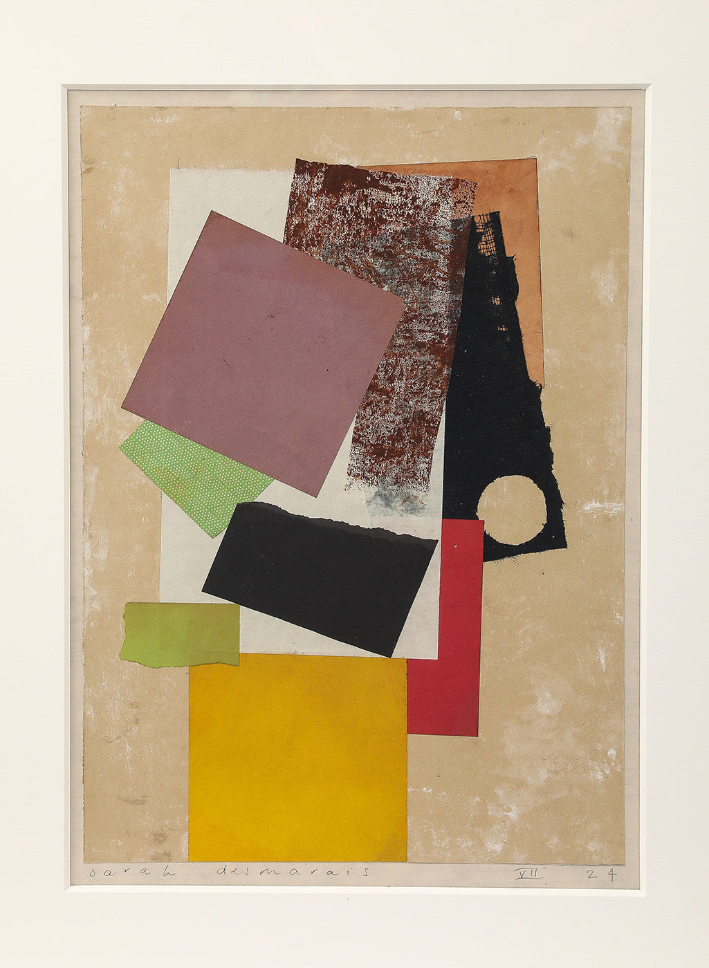 Sarah Desmarais, Cubist Head 1, 2024