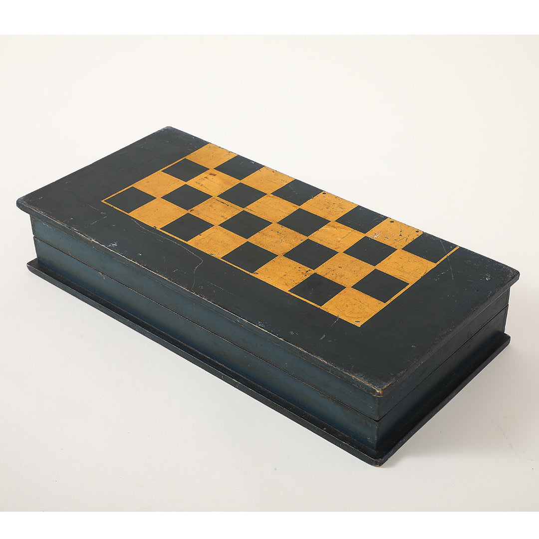 19th Century American Backgammon Set