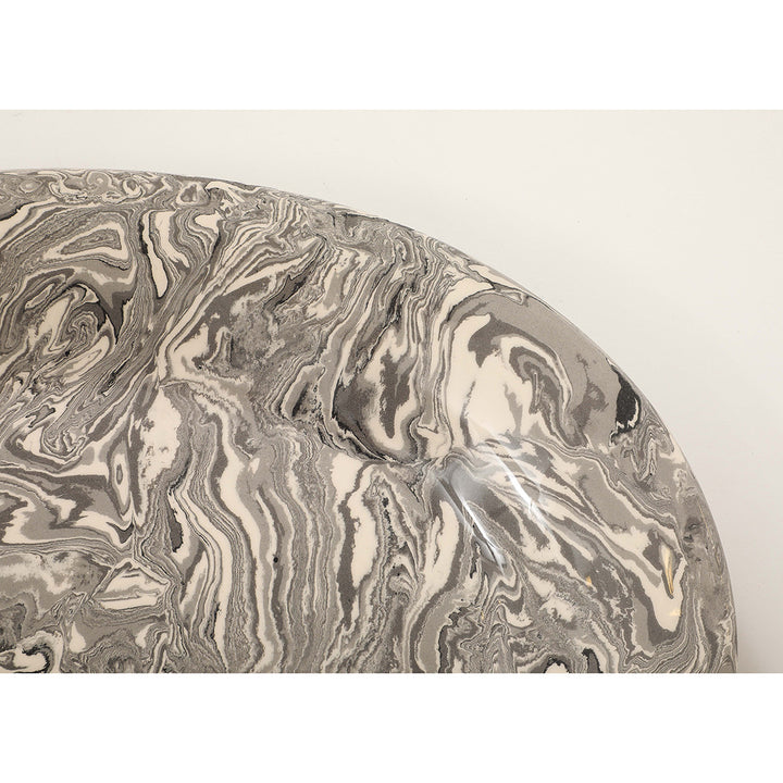 Vintage Marbleized Platter I