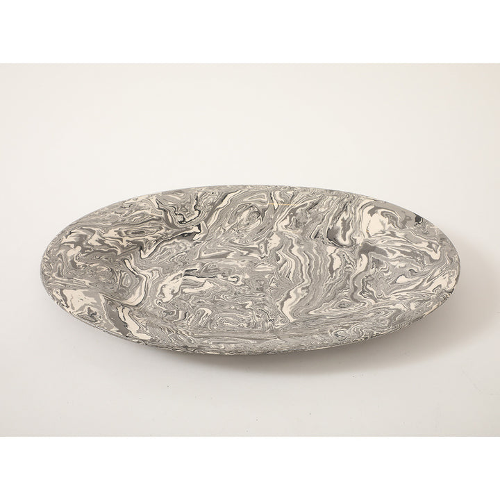 Vintage Marbleized Platter I
