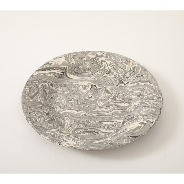 Vintage Marbleized Platter I