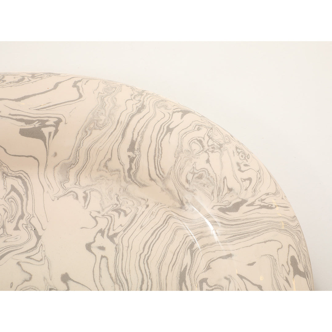 Vintage Marbleized Platter II