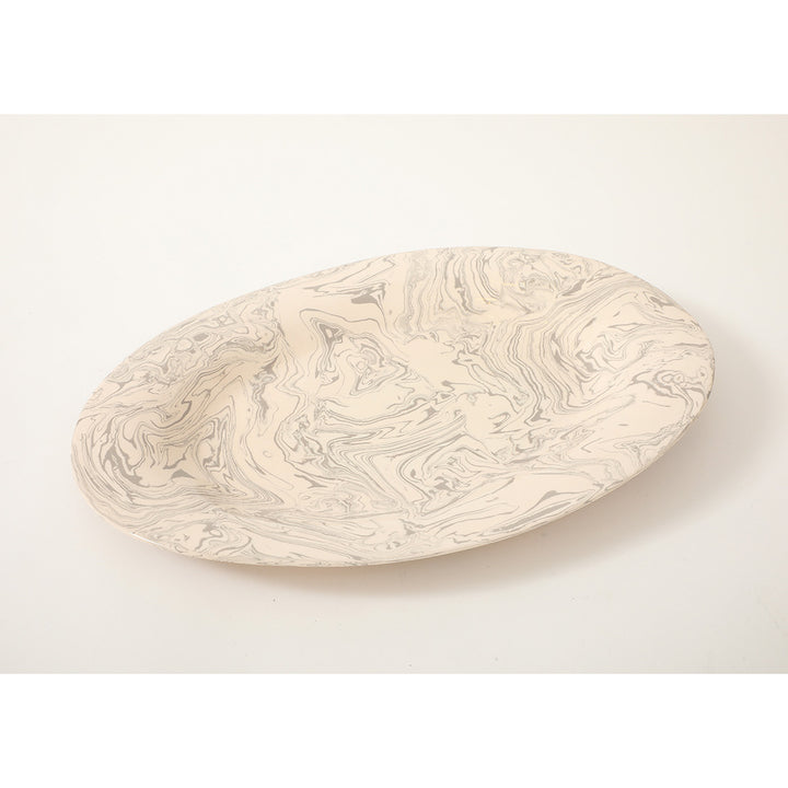 Vintage Marbleized Platter II