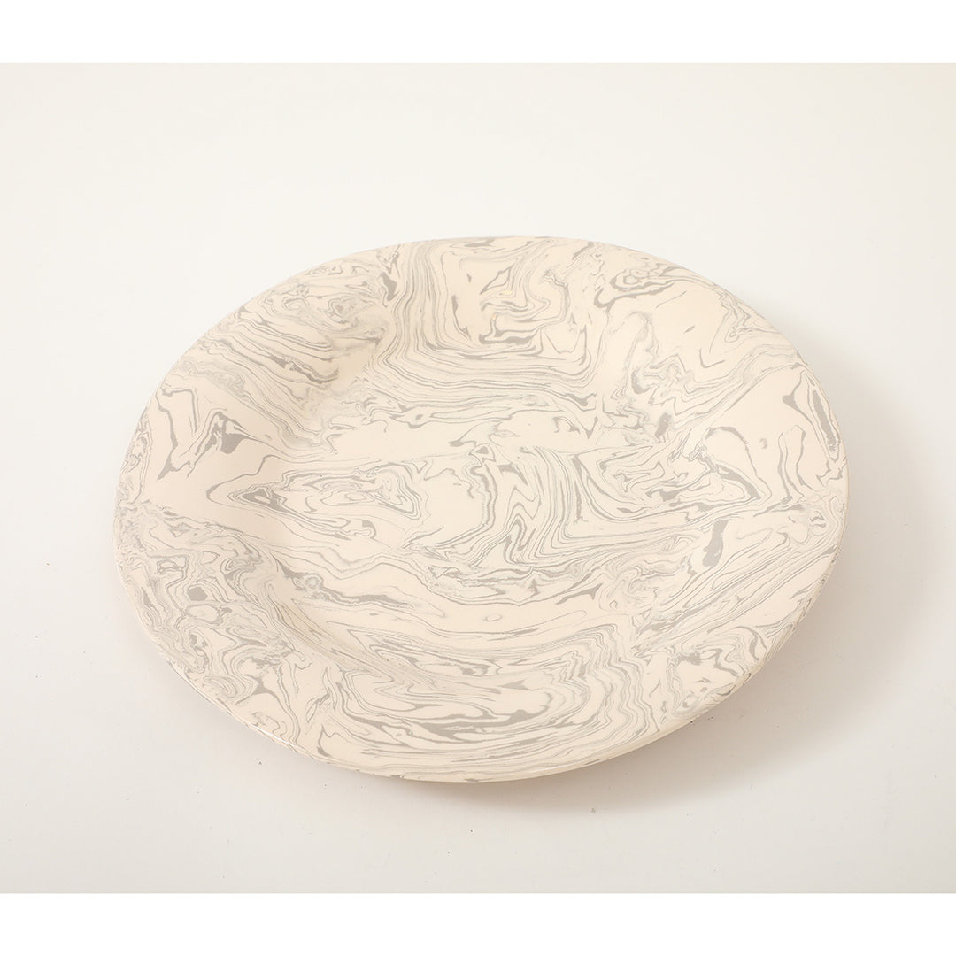 Vintage Marbleized Platter II