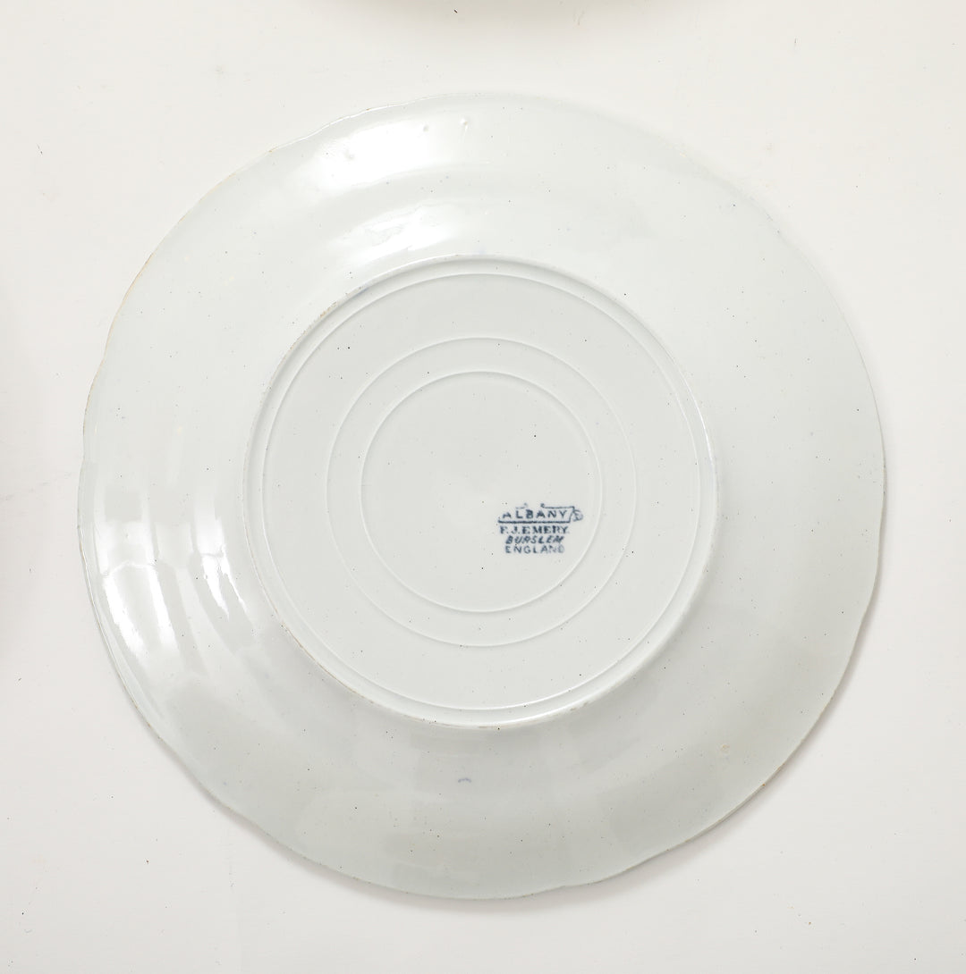 Set of Antique Ironstone China, Albany Pattern