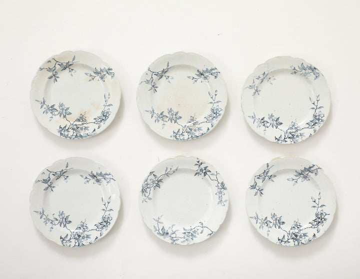 Set of Antique Ironstone China, Albany Pattern