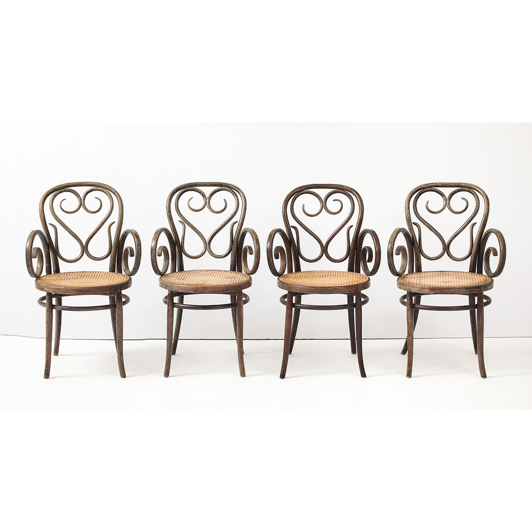 Set of 4 Vintage Bentwood Chairs