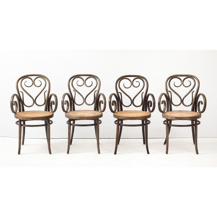 Set of 4 Vintage Bentwood Chairs