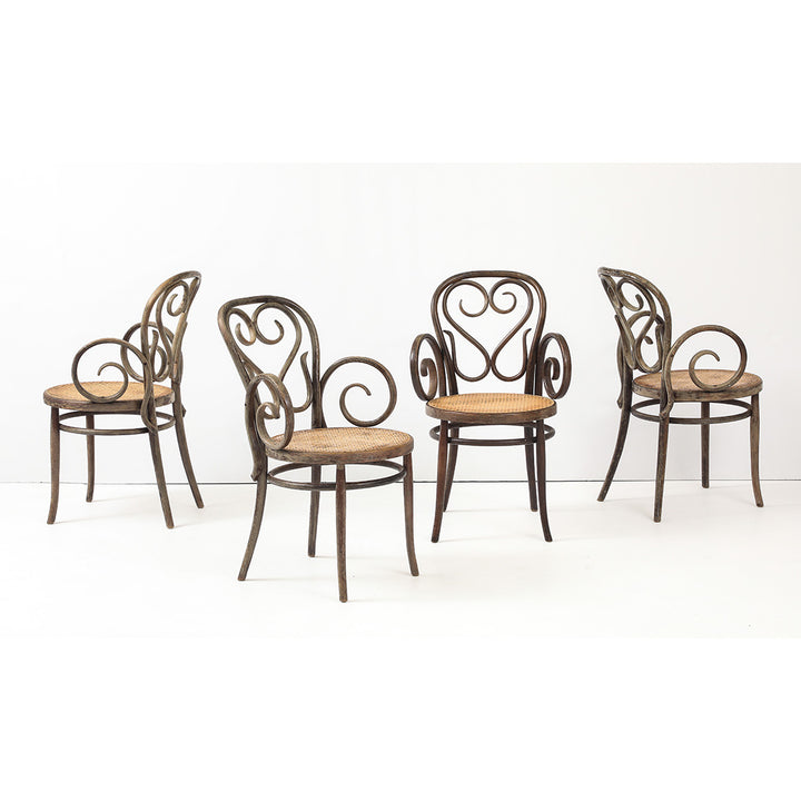 Set of 4 Vintage Bentwood Chairs