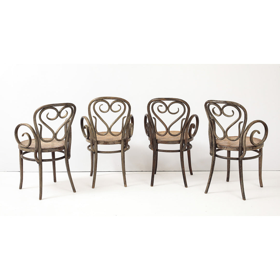Set of 4 Vintage Bentwood Chairs