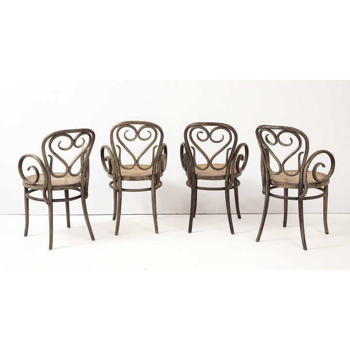 Set of 4 Vintage Bentwood Chairs