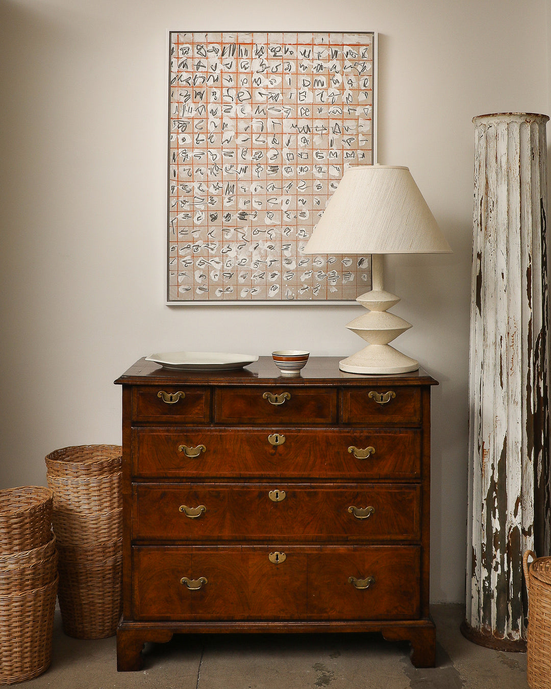 Hand Woven Wastepaper Basket – Tori Jones Studio