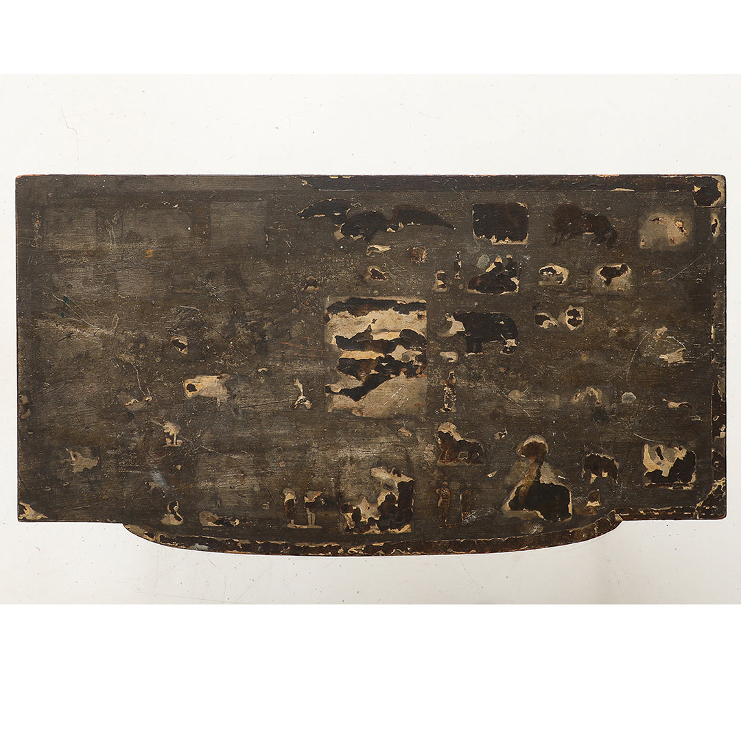Antique Decoupage Table, Late 19th Century