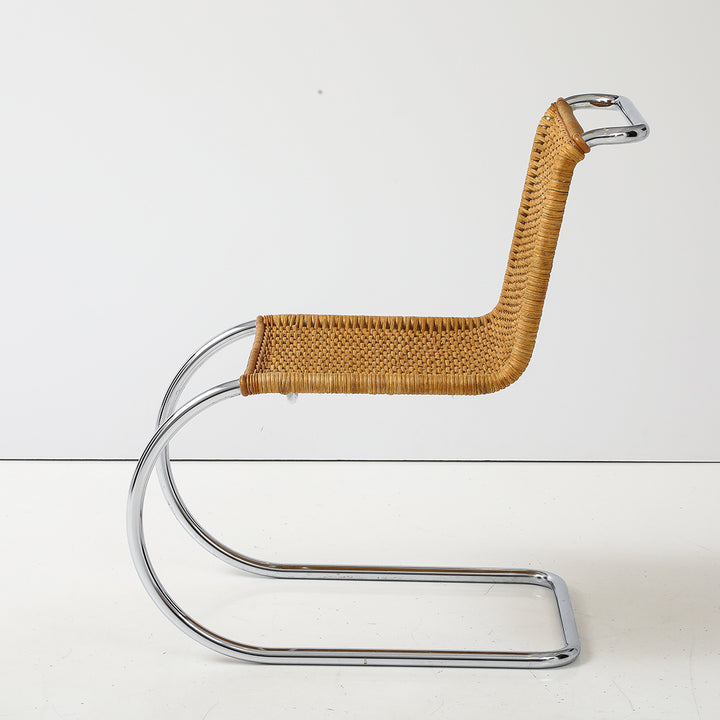 Set of 4 Vintage MR10 Chairs by Mies Van Der Rohe