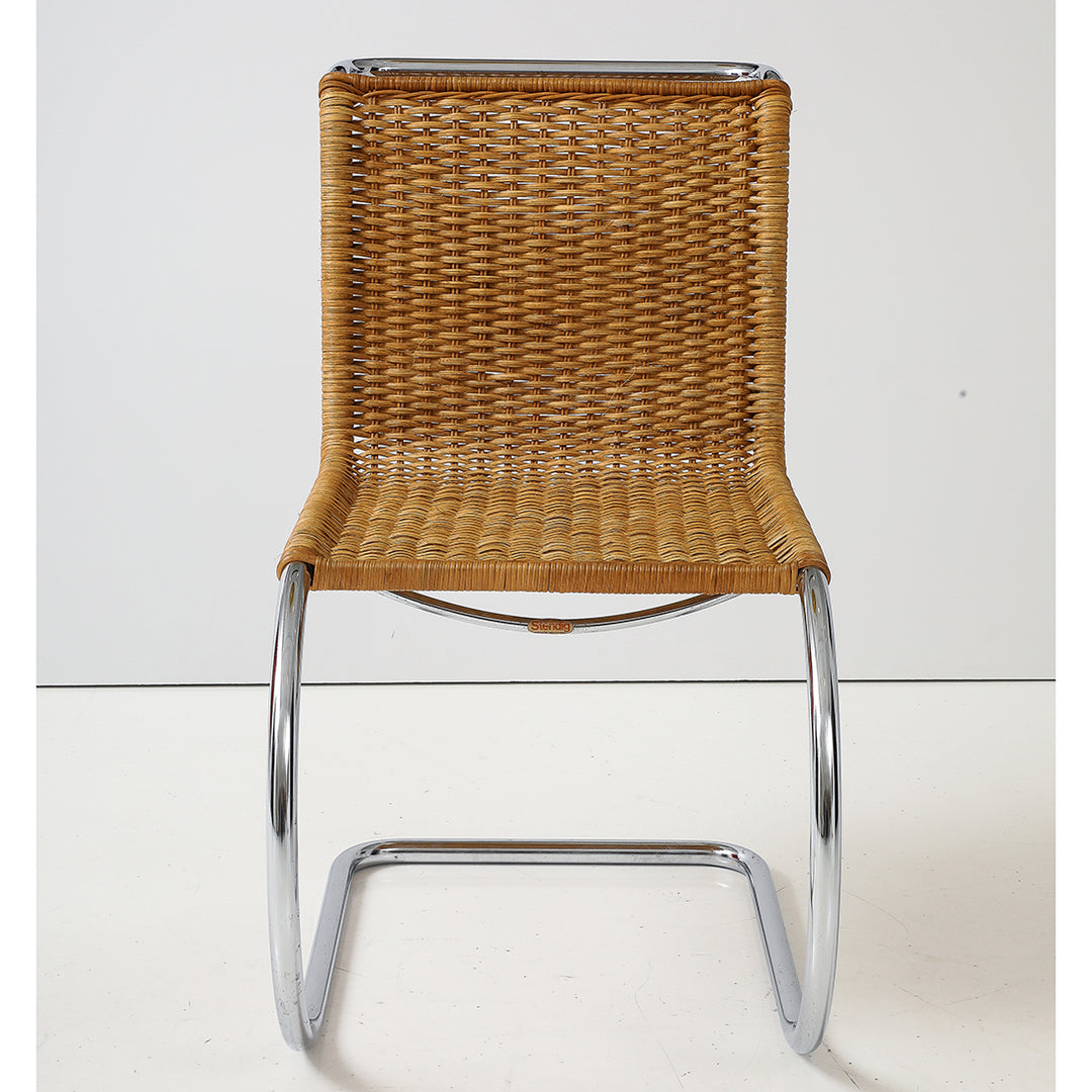 Set of 4 Vintage MR10 Chairs by Mies Van Der Rohe