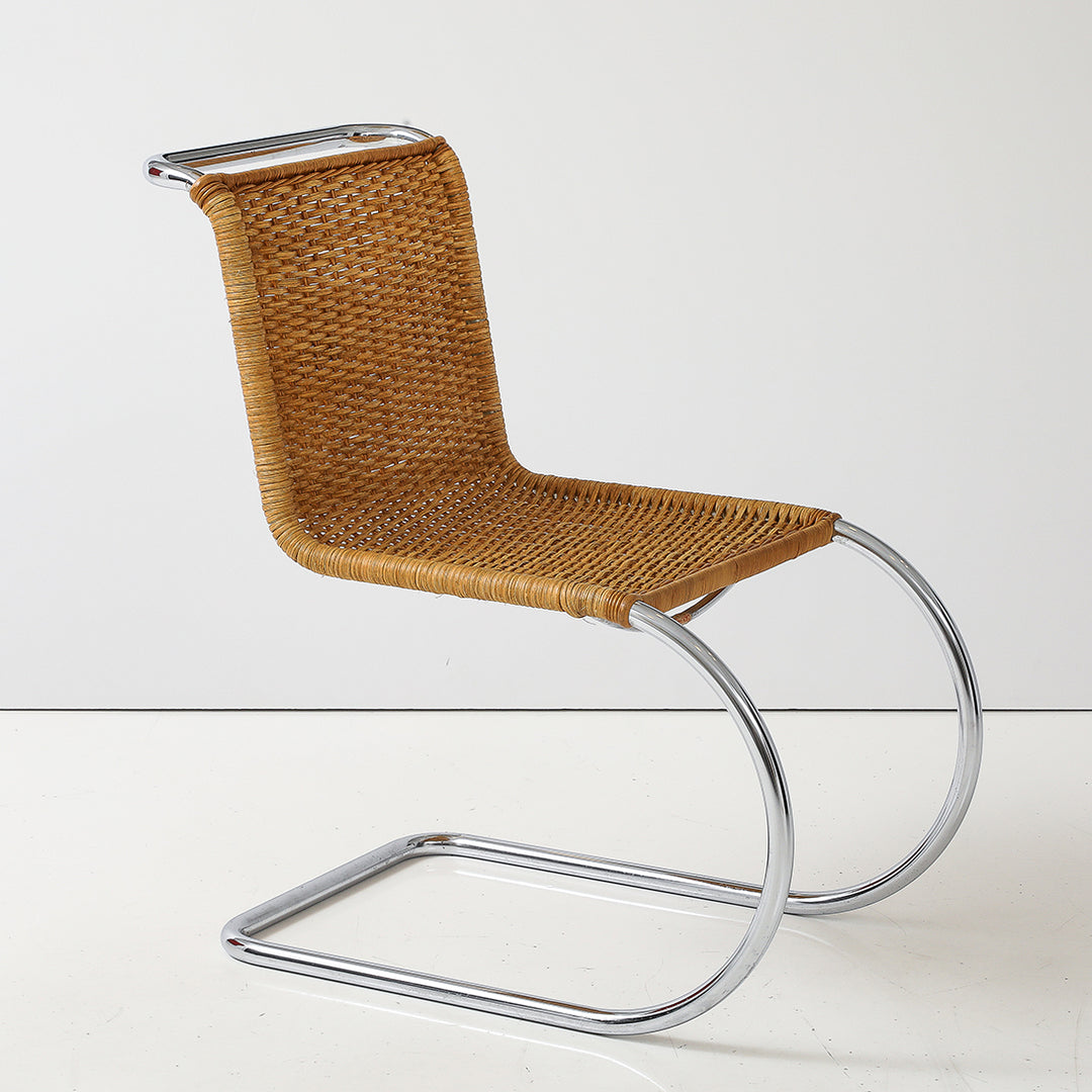 Set of 4 Vintage MR10 Chairs by Mies Van Der Rohe