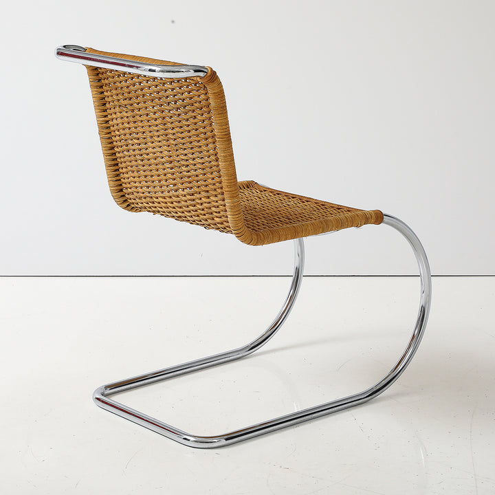 Set of 4 Vintage MR10 Chairs by Mies Van Der Rohe