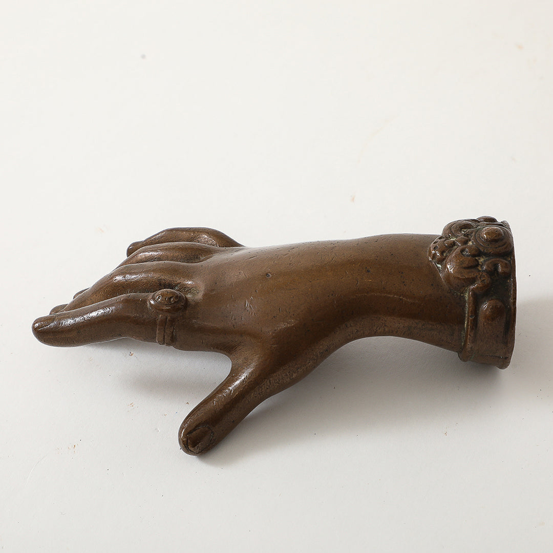 Bronze Hand Sculpture, Early 20th Century