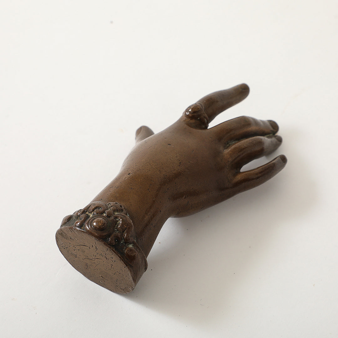 Bronze Hand Sculpture, Early 20th Century