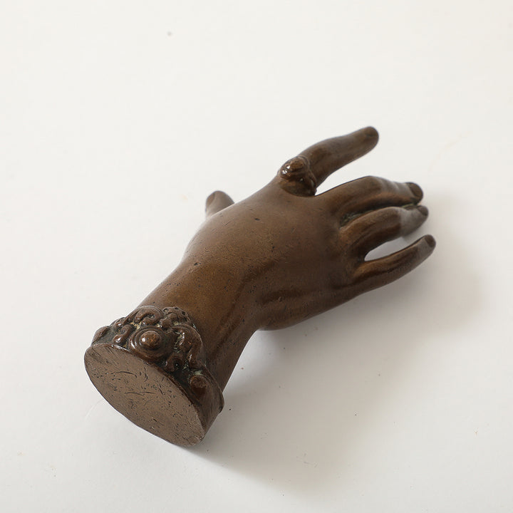 Bronze Hand Sculpture, Early 20th Century
