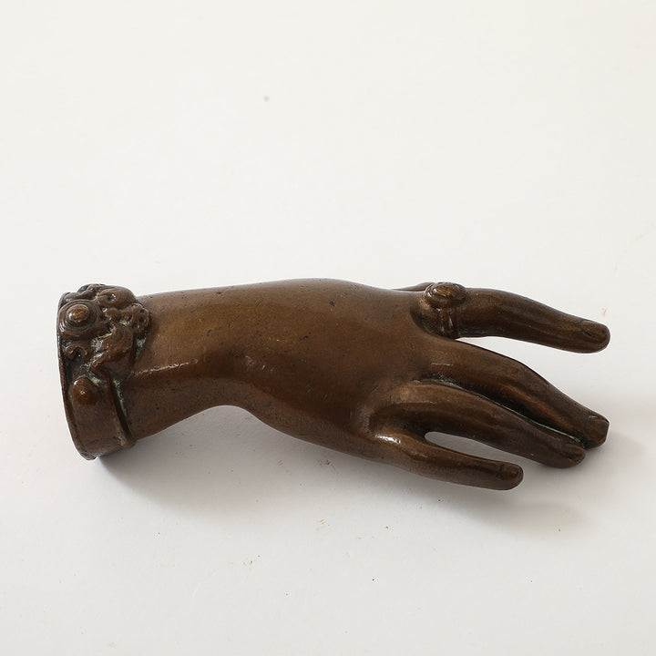 Bronze Hand Sculpture, Early 20th Century