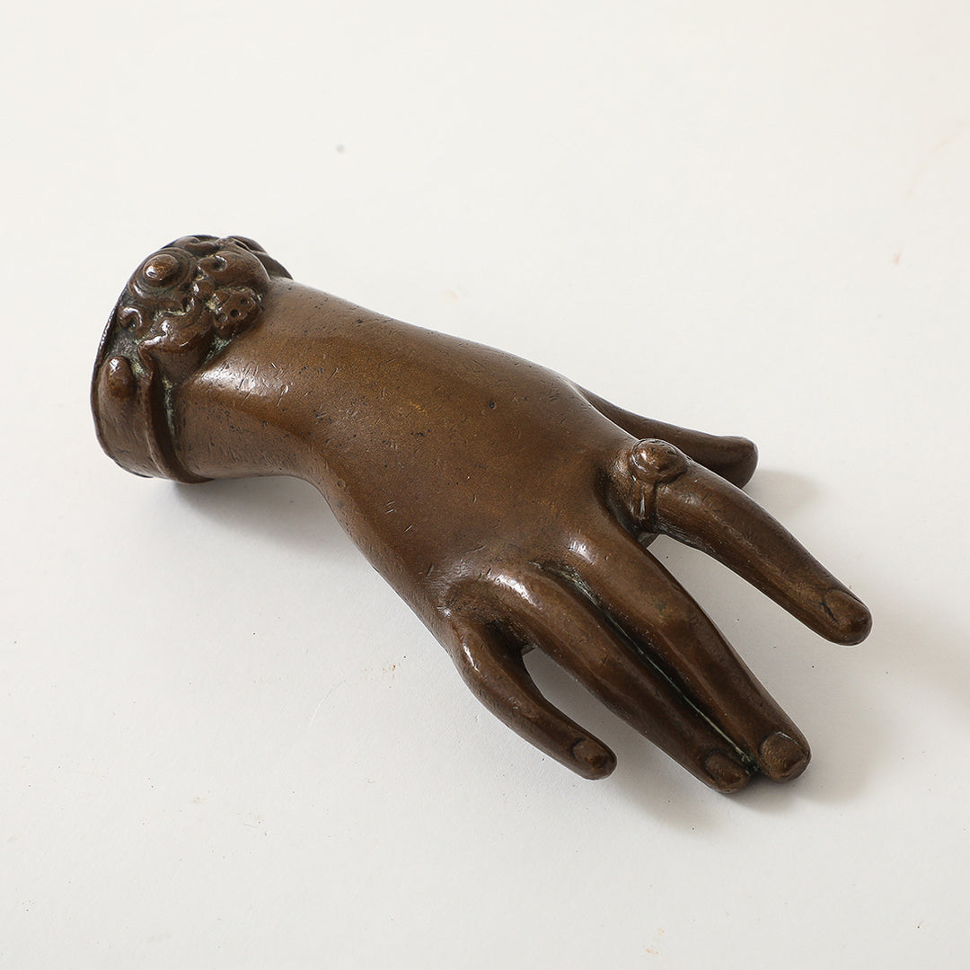 Bronze Hand Sculpture, Early 20th Century