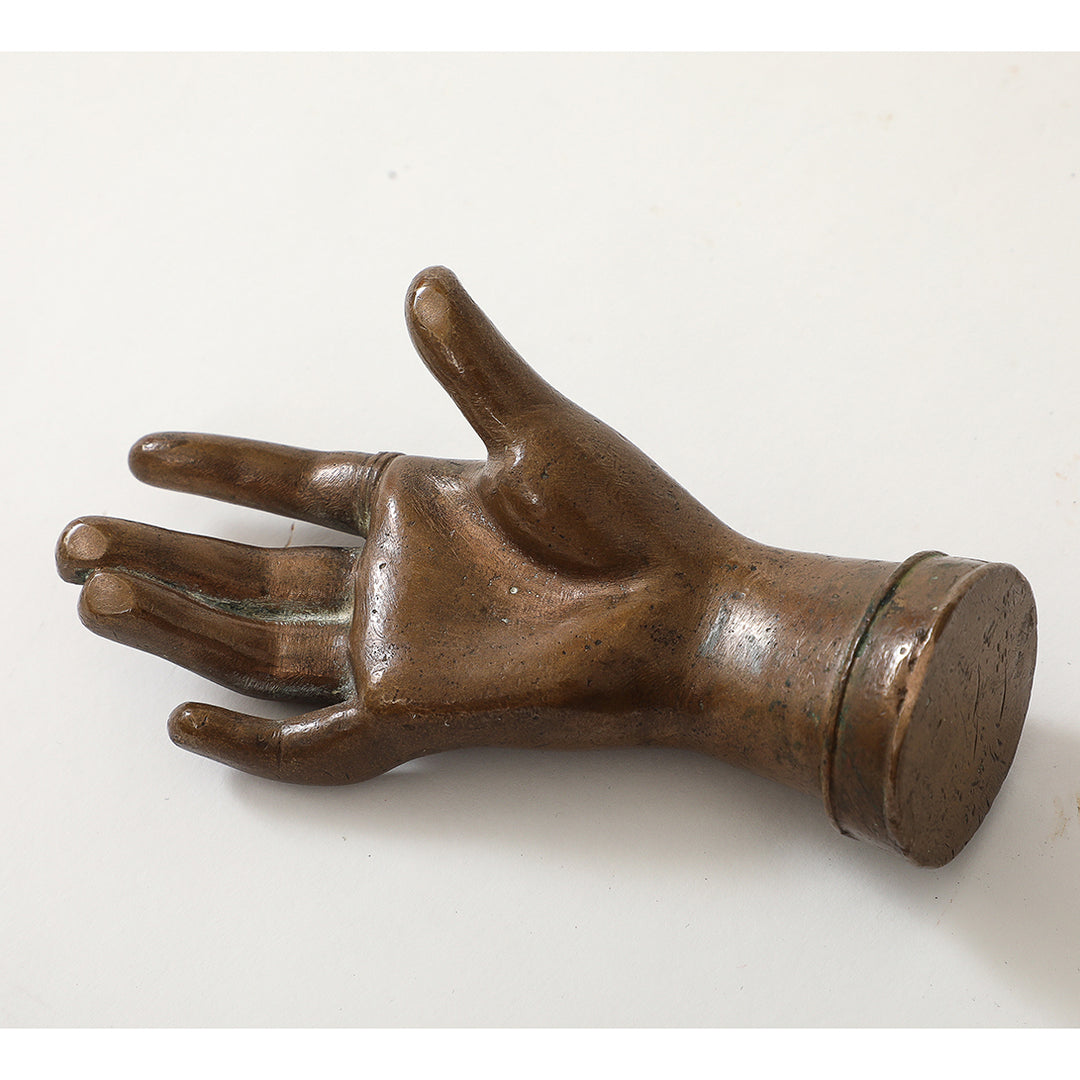Bronze Hand Sculpture, Early 20th Century