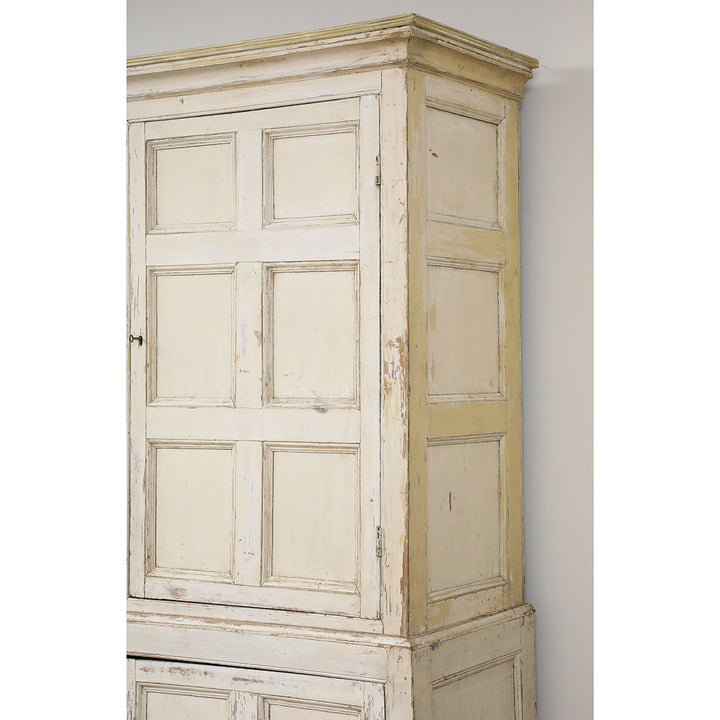 Antique Painted Cabinet