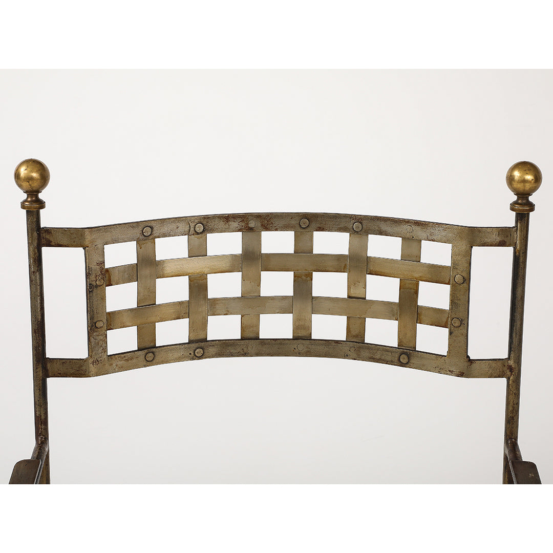 Set of French Salterini-Style Garden Chairs