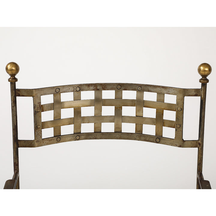 Set of French Salterini-Style Garden Chairs