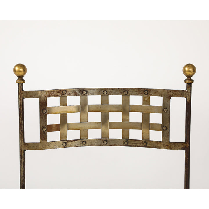Set of French Salterini-Style Garden Chairs