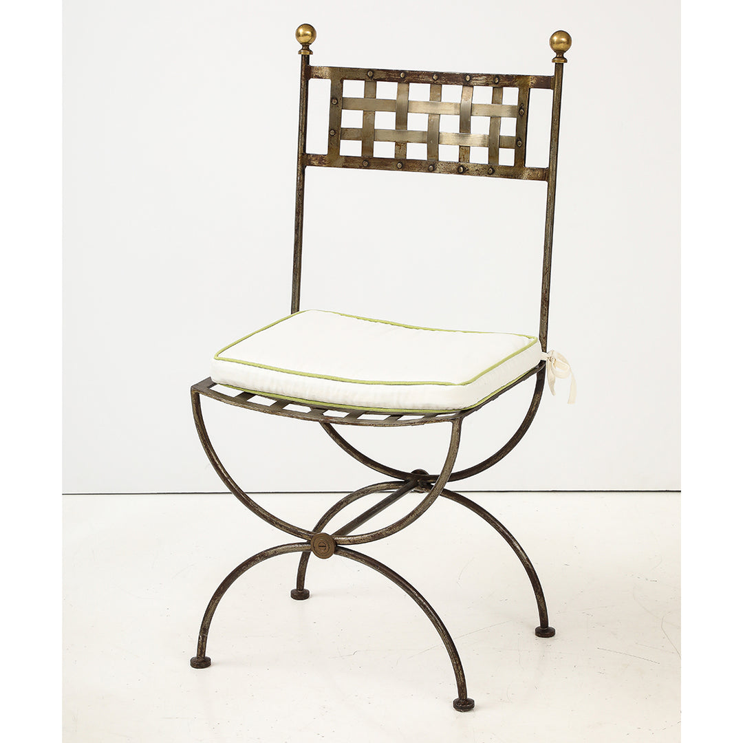 Set of French Salterini-Style Garden Chairs