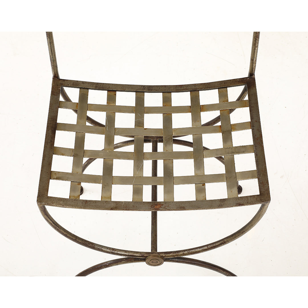 Set of French Salterini-Style Garden Chairs
