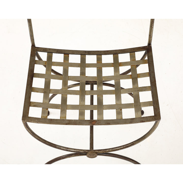 Set of French Salterini-Style Garden Chairs