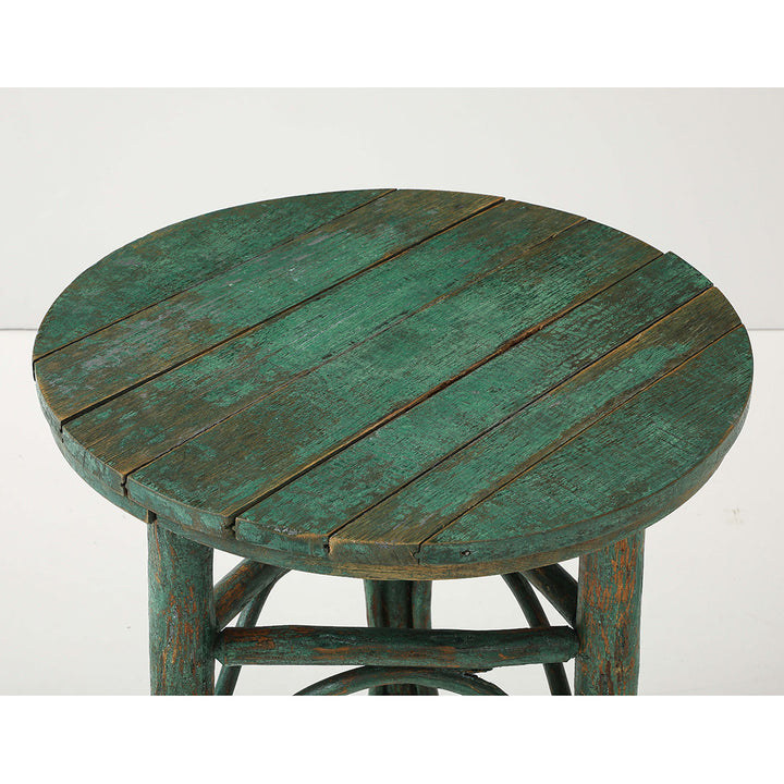 Vintage Painted Adirondack Table