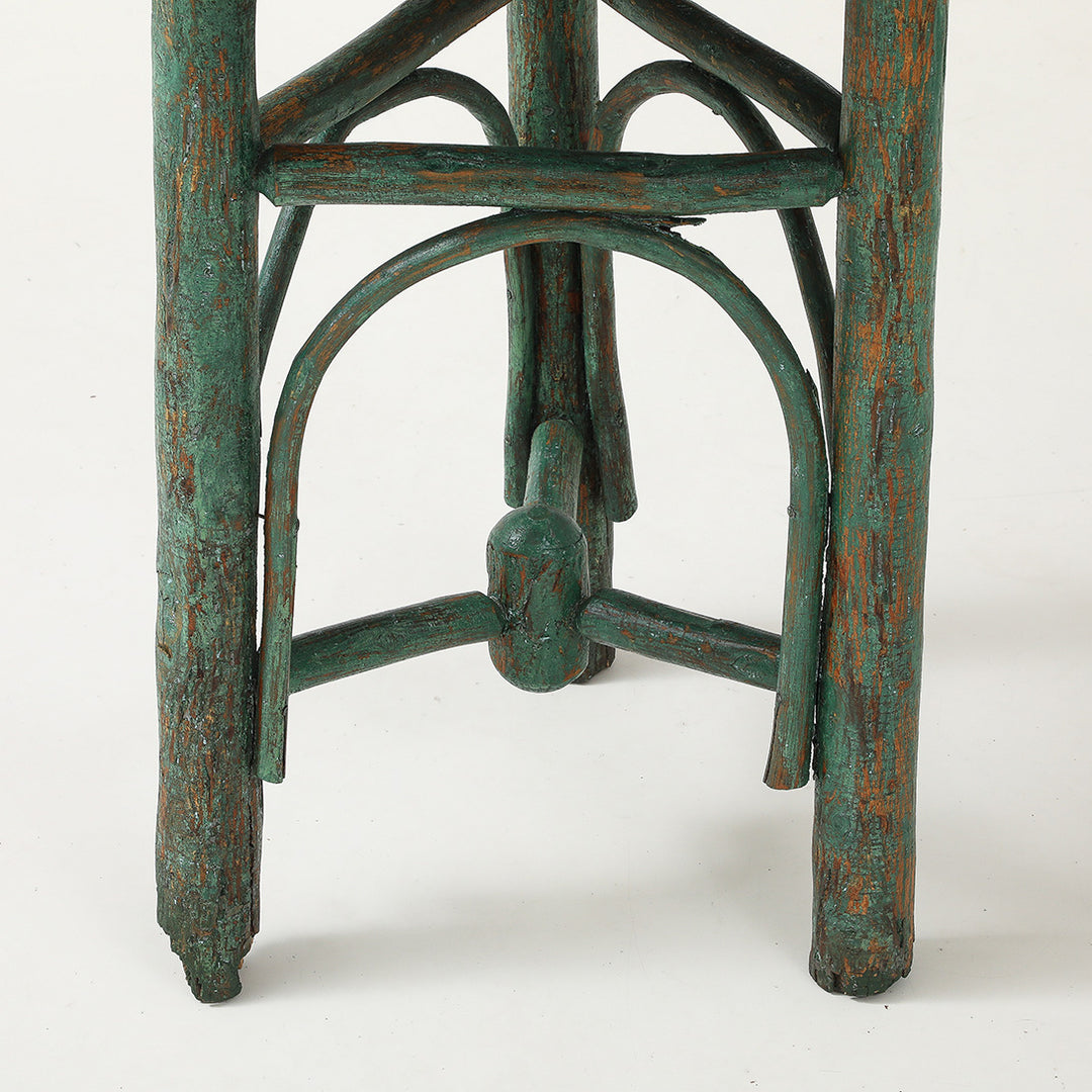 Vintage Painted Adirondack Table