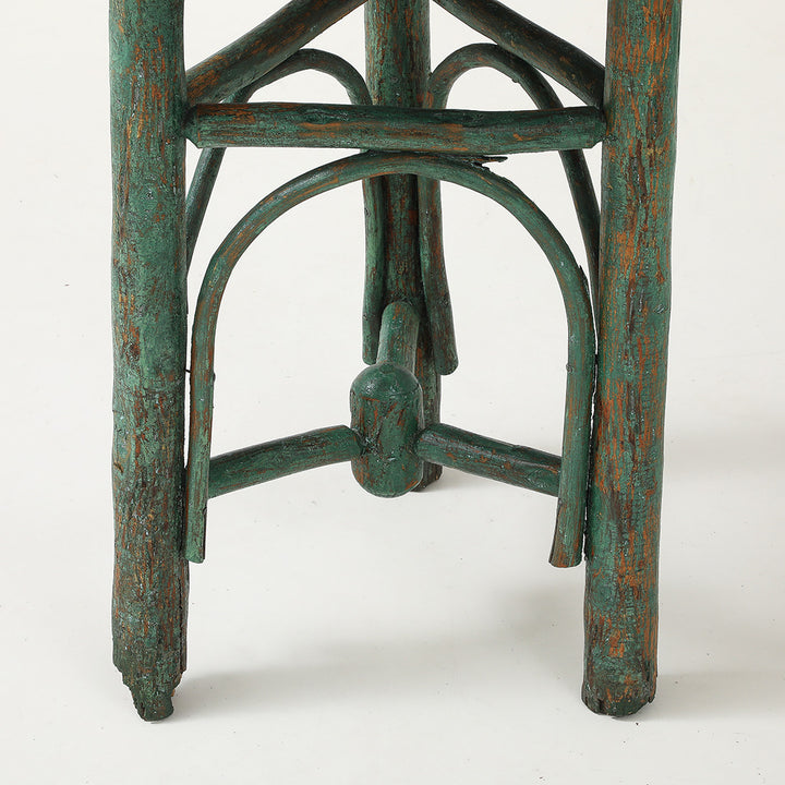 Vintage Painted Adirondack Table