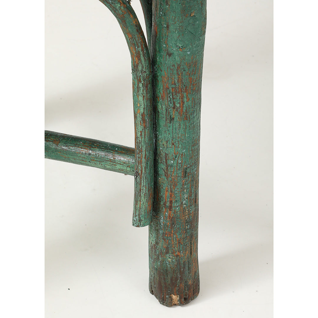 Vintage Painted Adirondack Table