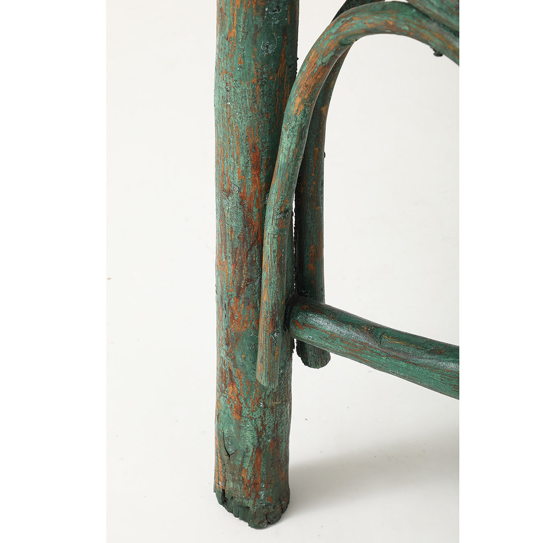 Vintage Painted Adirondack Table