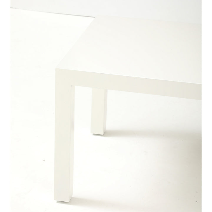 Vintage Lacquered Parsons Coffee Table