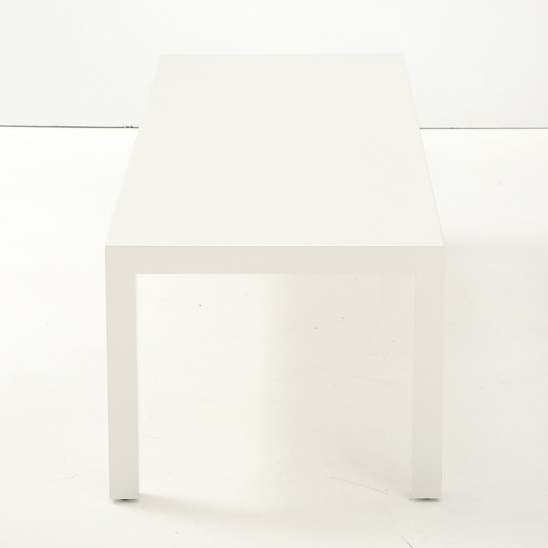 Vintage Lacquered Parsons Coffee Table
