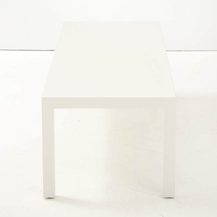 Vintage Lacquered Parsons Coffee Table
