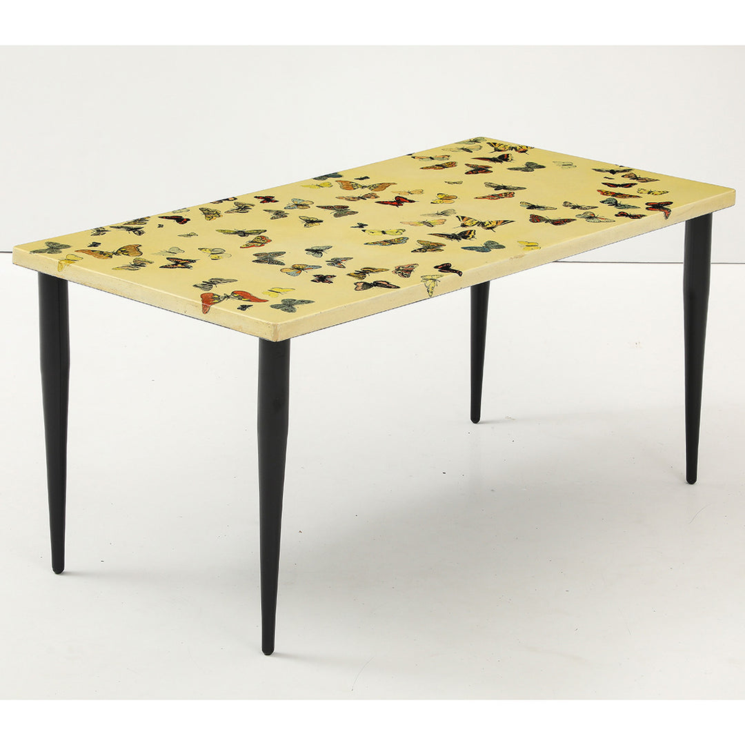 Vintage Piero Fornasetti Farfalle Coffee Table