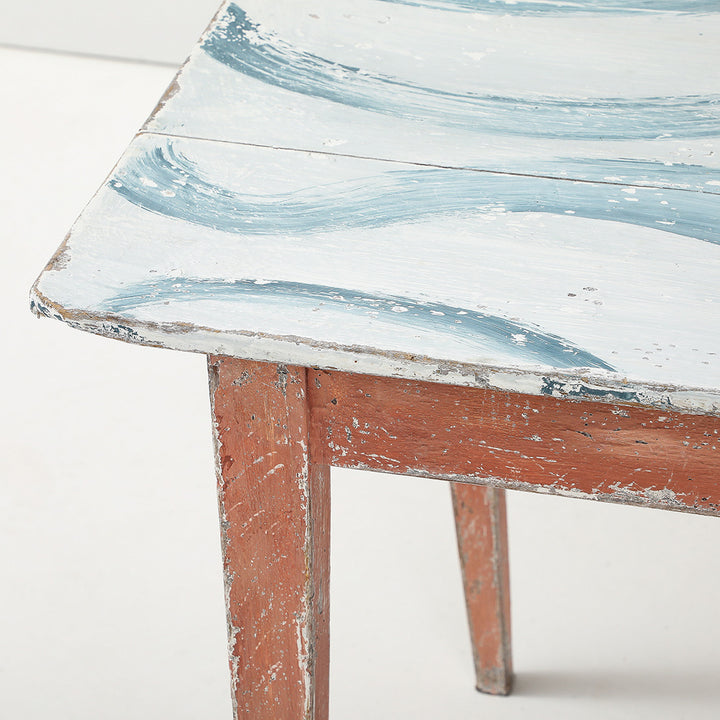 Antique Side Table, Original Paint